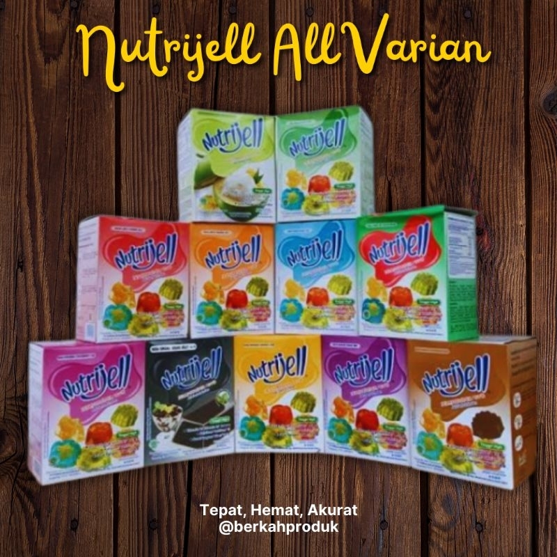 

1 Box Nutrijel jelly powder Ekonomis All varian rasa / Box