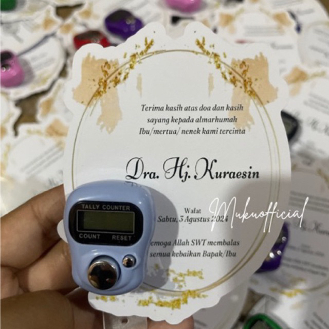 Souvenir Tahlil Souvenir 40 harian Souvenir 100 harian Souvenir Pengajian Custom Souvenir Custom Sou