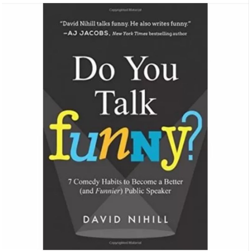 

BUKU DO YOU TALK FUNNY