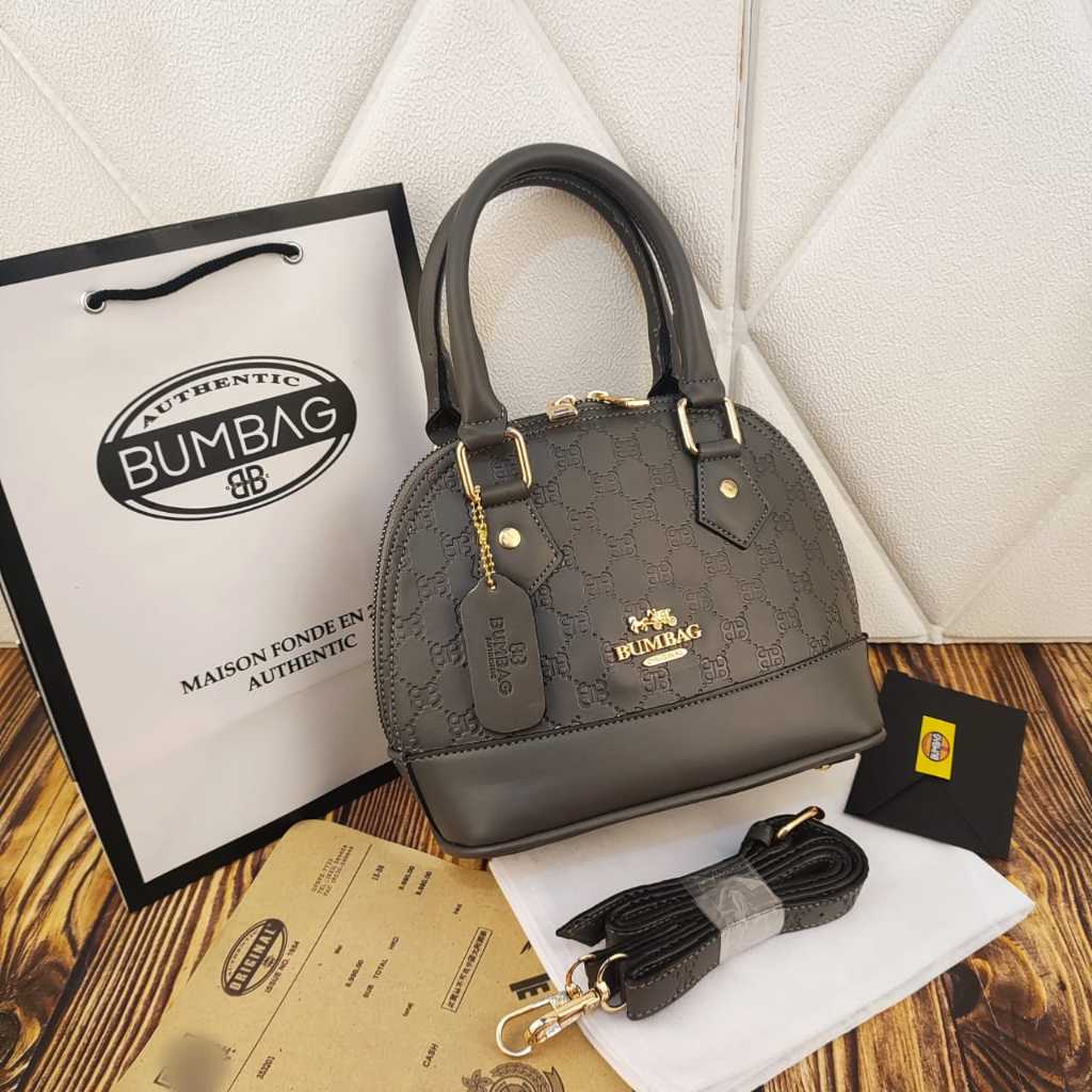 BAMBEG - TAS ALMA MEDIUM SUPER FREE PAPERBAG IMPORT/tas selempang HANDLE ALMA 191594