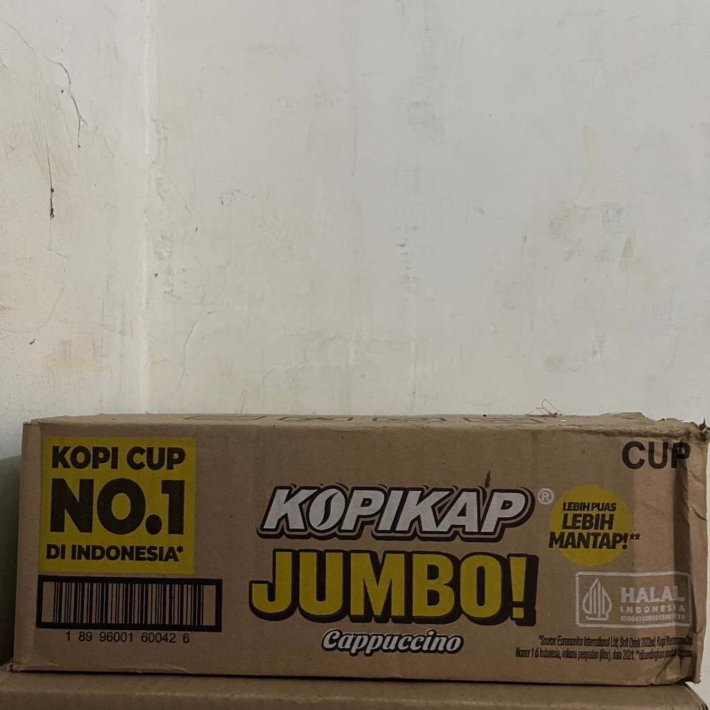 

Kopikap Jumbo Cappuccino 200ml 1 dus isi 24 pcs KHUSUS INSTANT