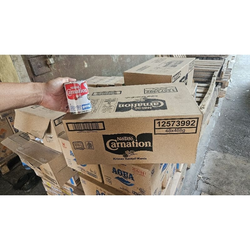 

ED 07.25 - CTN 48*480ML - CARNATION SUSU KRIMER KENTAL MANIS KALENG / KHUSUS GOSEND -LIVEGJ