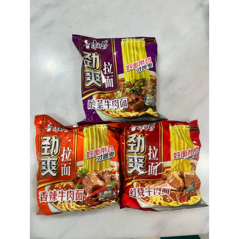 

Mie instan jin shuang la mian 劲爽拉面