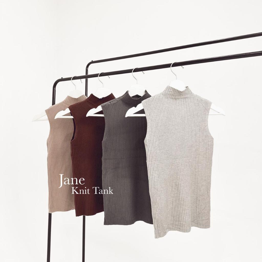 Eara - Jane Knit Tank - Knit Top / Knit Tank / Basic Top