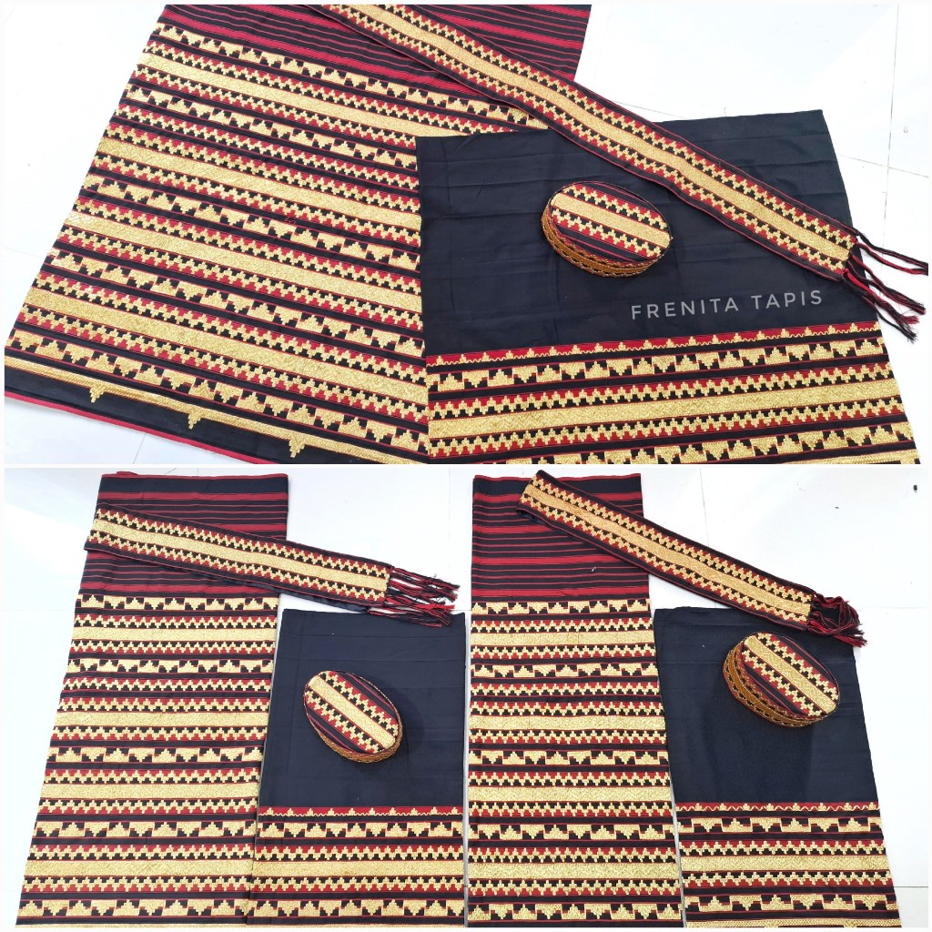 [BISA COD] Kain Tapis Abung Etnik Lampung