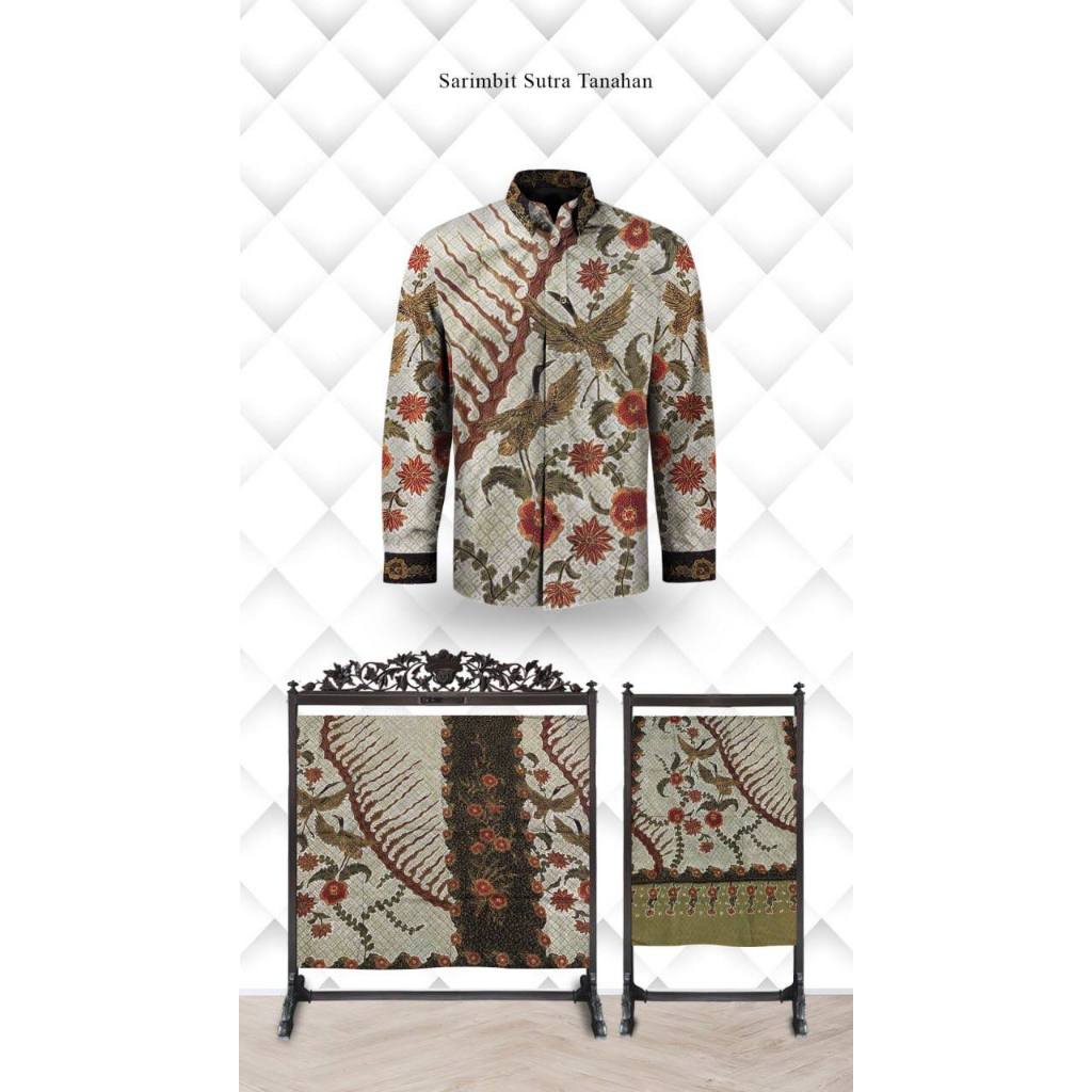 Batik Tulis Sarimbit 1 Set Couple Pasangan Kain Atbm Sutra Baron Exlusive Limited edition