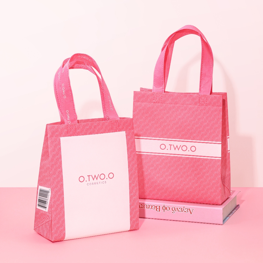 

O.TWO.O Canvas Tote Bag Cosmetics Storage Shopping Big