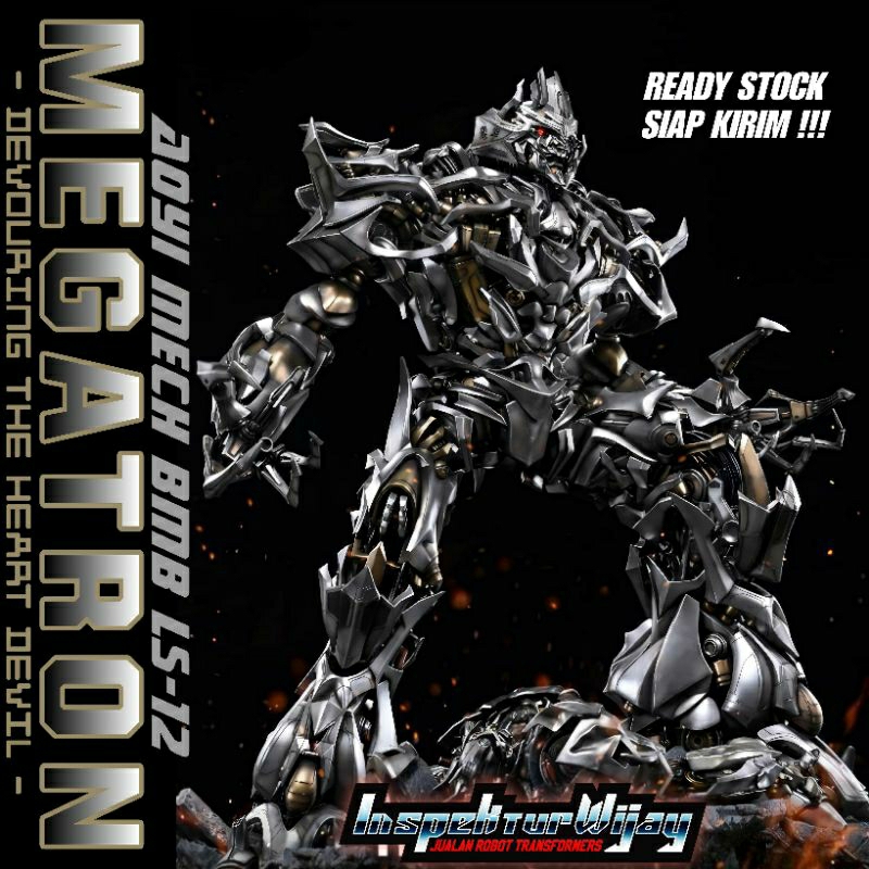 Robot Transformer Megatron BMB LS-12 Aoyi Mech Oversize MPM PALING BESAR