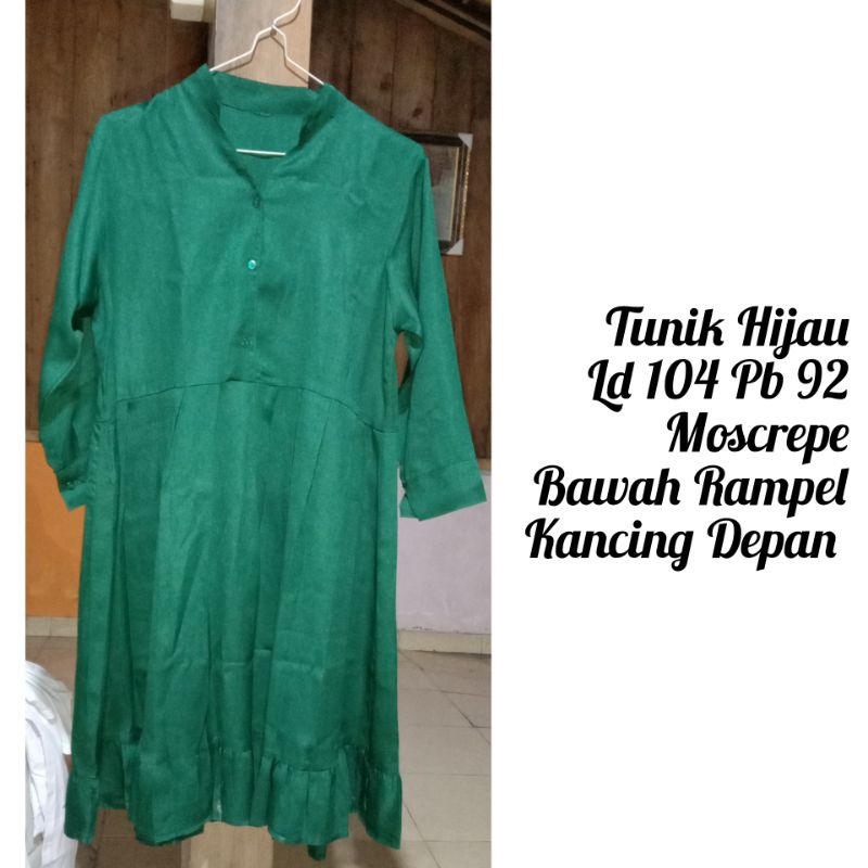 Tunik Hijau Preloved