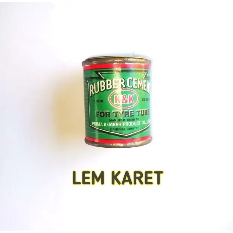 Lem Tambal Ban Sepeda - Lem Karet - Lem Karet K&K