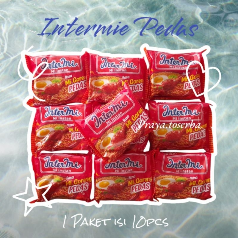 

Intermi Goreng Pedas isi 10 bungkus