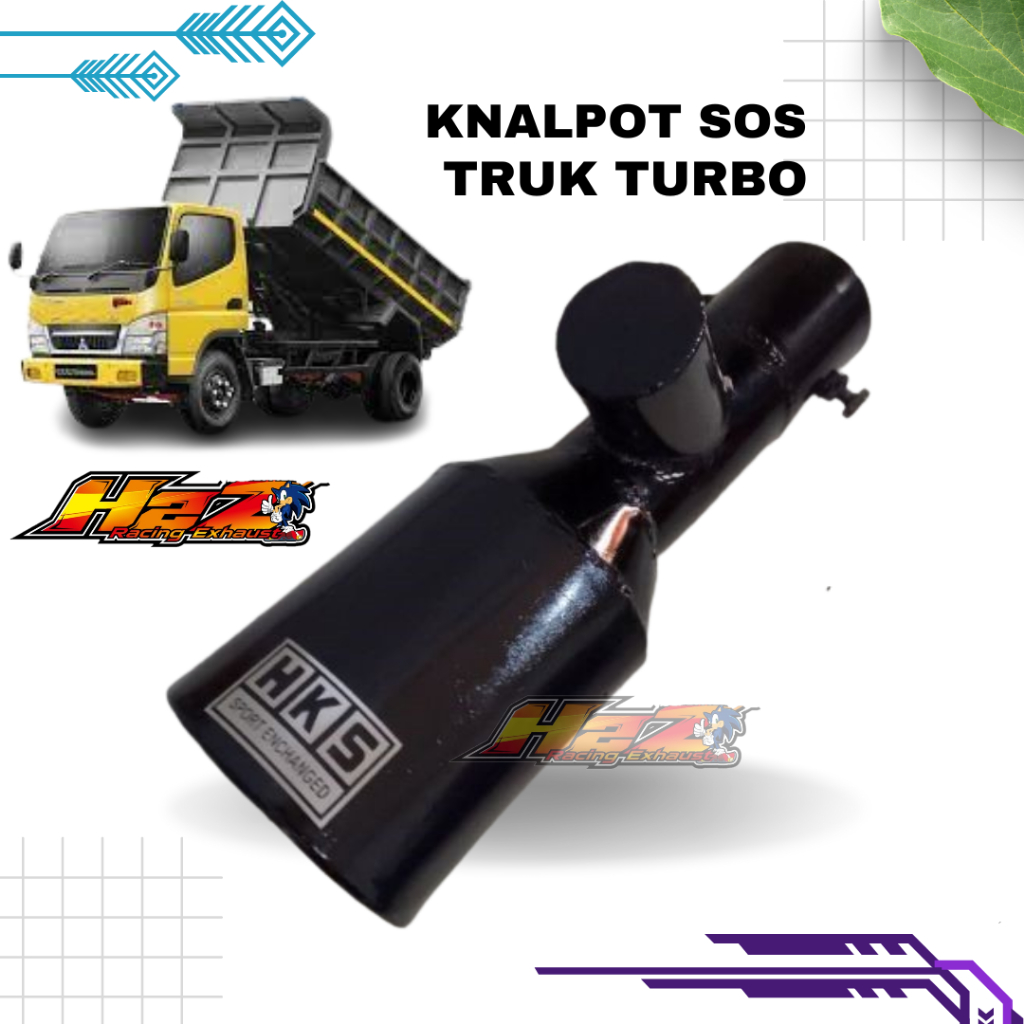Knalpot sos suos sous ngorok Truk Turbo Canter Hino Dyna Truk turbo khusus truk