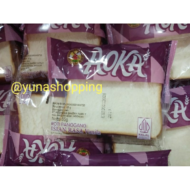 

Aoka roti panggang rasa vanila 65g