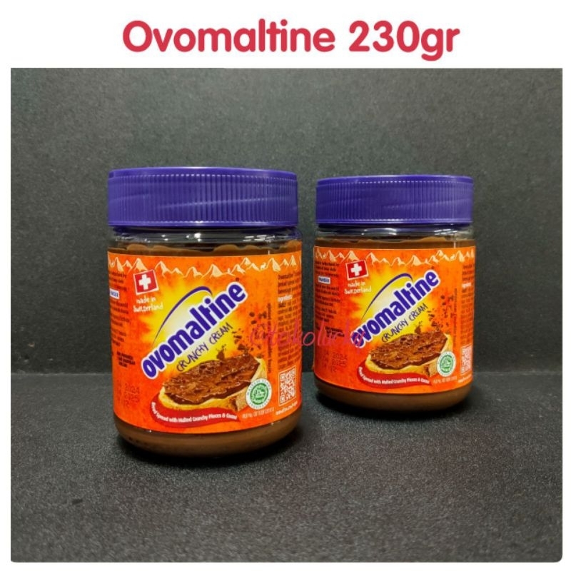 Ovomaltine Crunchy Cream 230gr/ovomaltine crunchy 230gr/ovomaltine