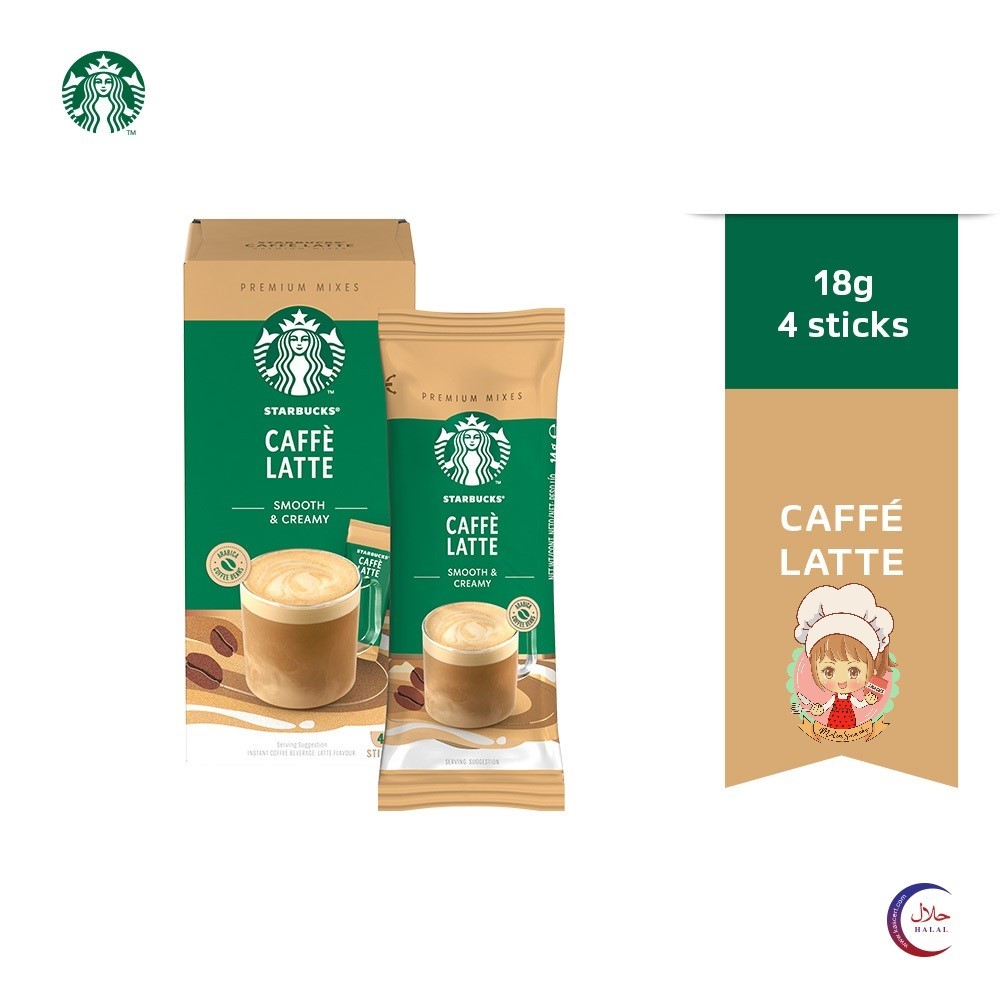 

STARBUCKS Caffe Latte (4 x 18g)