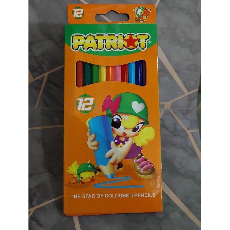 

Pulas / Pensil Warna Patriot Panjang Pendek