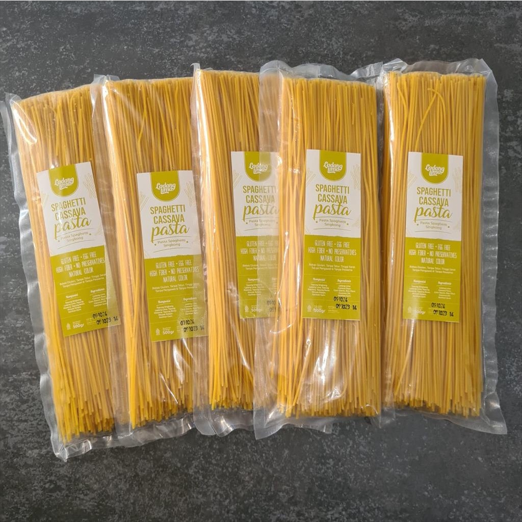 

Ladang Lima - Spaghetti Pasta Gluten Free 500g Spageti Bebas Gluten