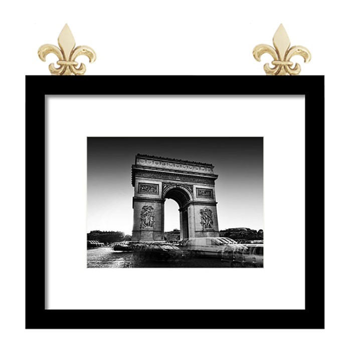 6 pcs Set - 8.5cm Gantungan Pigura Gambar Foto Cermin Kuningan / Cantolan Braket Murah Bingkai Lukis