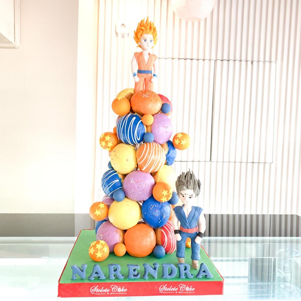 

Kue Ulang Tahun/Birthday Cake/Donat Tower Tema Dragon Ball/Donat Ulang Tahun/Kue Ultah Jakarta