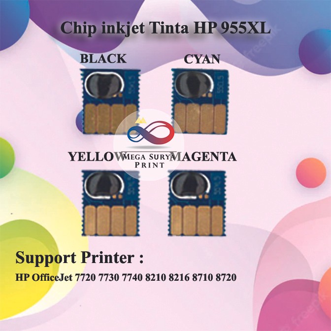 Chip Tinta Inkjet HP955XL HP955 XL
