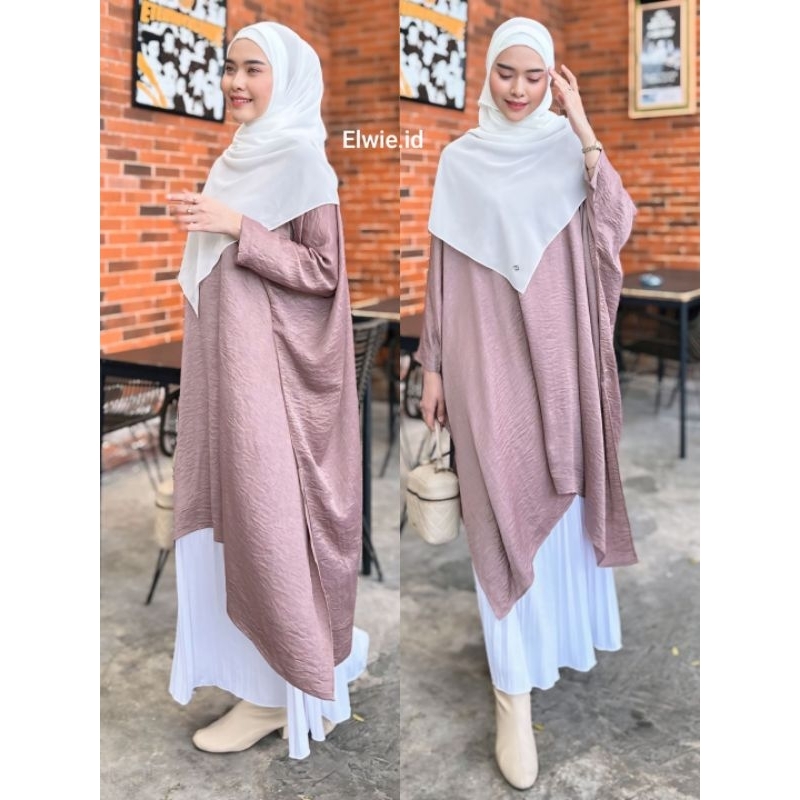 Tunik Kaftan Malay - Tunik Batwing - Kaftan Tunik Elwie - Tunik Santorini