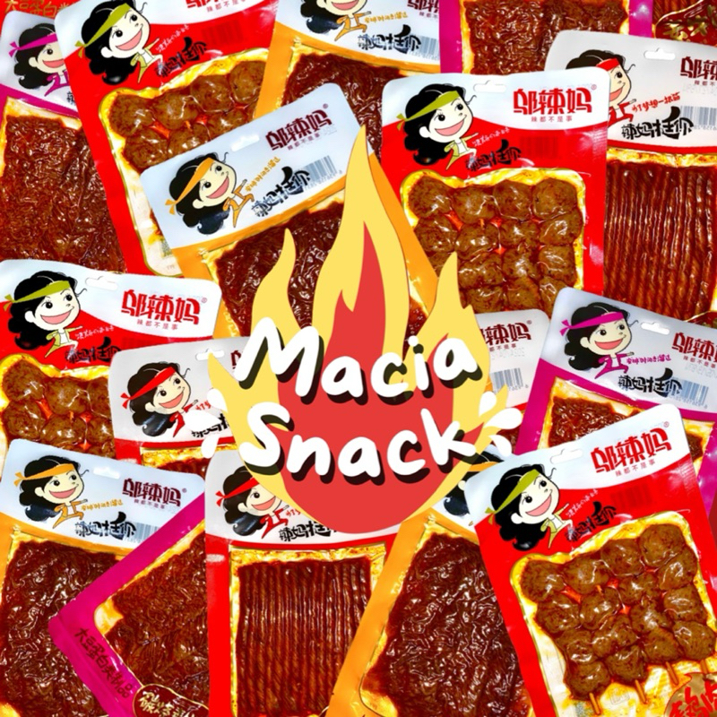 

[HALAL] Macia.snack - Wulama Spicy Latiao Kembang Tahu, 100gram