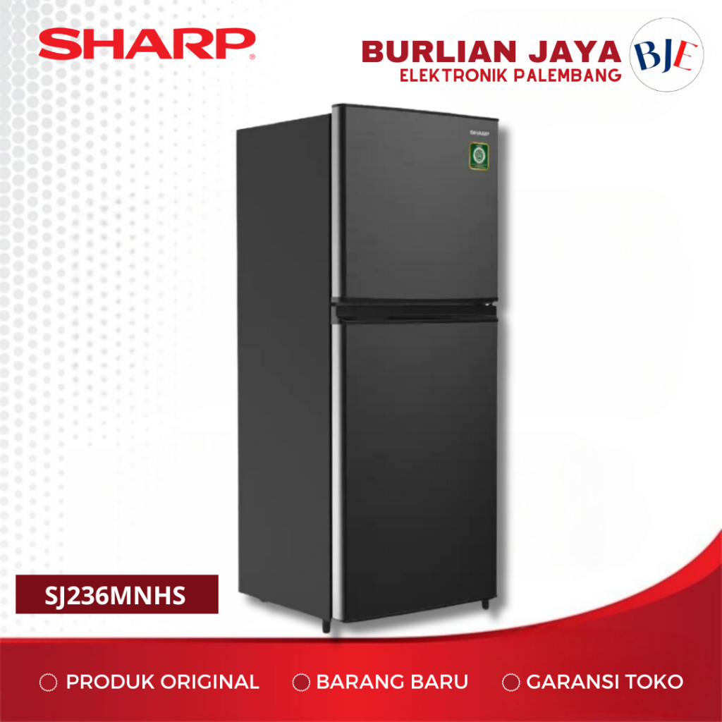 KULKAS 2 PINTU SHARP SJ236MNHS KULKAS 2 PINTU PALEMBANG