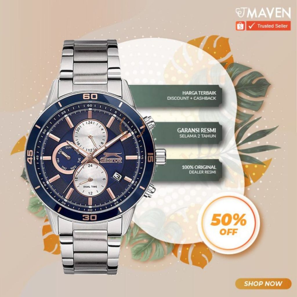 Jam tangan pria slazenger SLZ SL9.6198.2.02