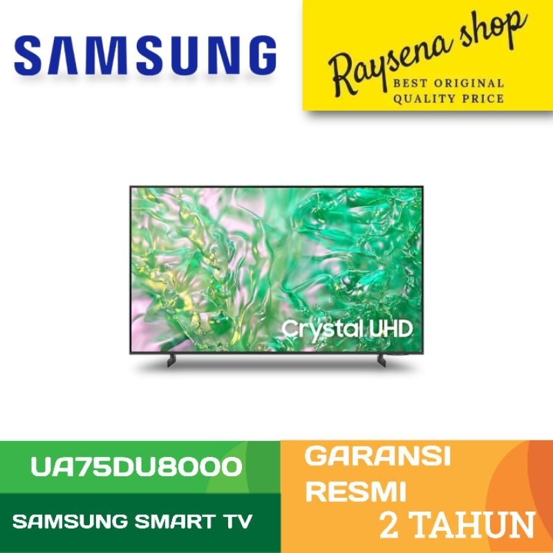 SAMSUNG 75DU8000 / UA75DU8000 UHD SMART TV 75 INCH / 75CU8000