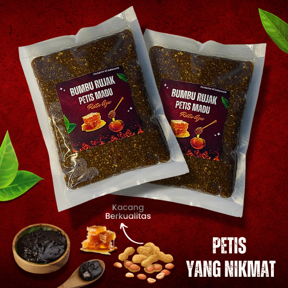 

Bumbu Rujak Petis Madu Ratu Ayu /Sambel Rujak /Sambal Rujak Petis /Makanan Tradisional /Petis Udang