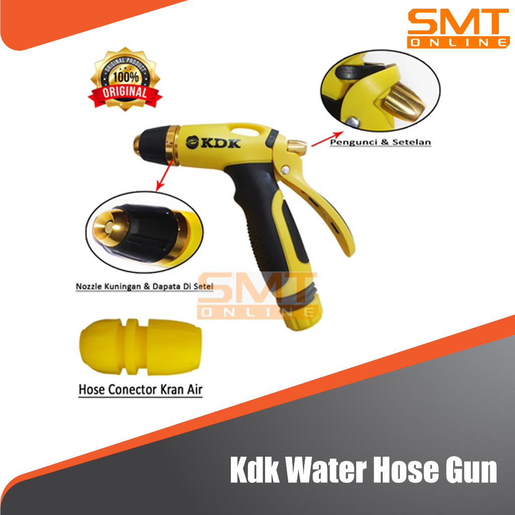 KDK Water HOUSE Gun Jet Cleaner Car Wash Gun Spray Cuci Mobil Jet Water Semprotan Air-GAGANG SEMPROT