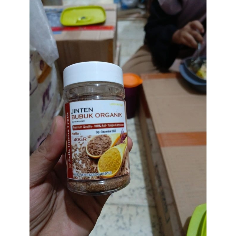 

Jinten jintan bubuk organik UmmaFiqa 40gr