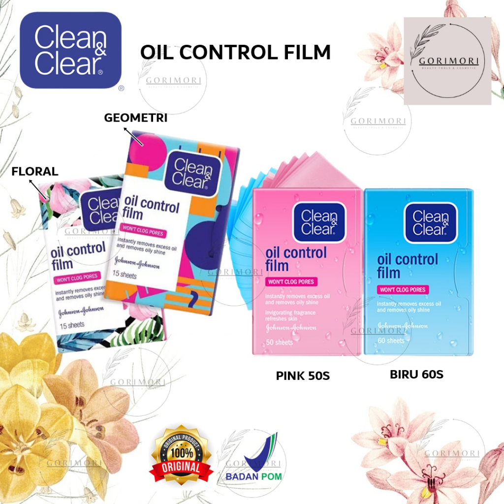 GORIMORI CLEAN & CLEAR OIL CONTROL FILM - FACE PAPER OIL CONTROL