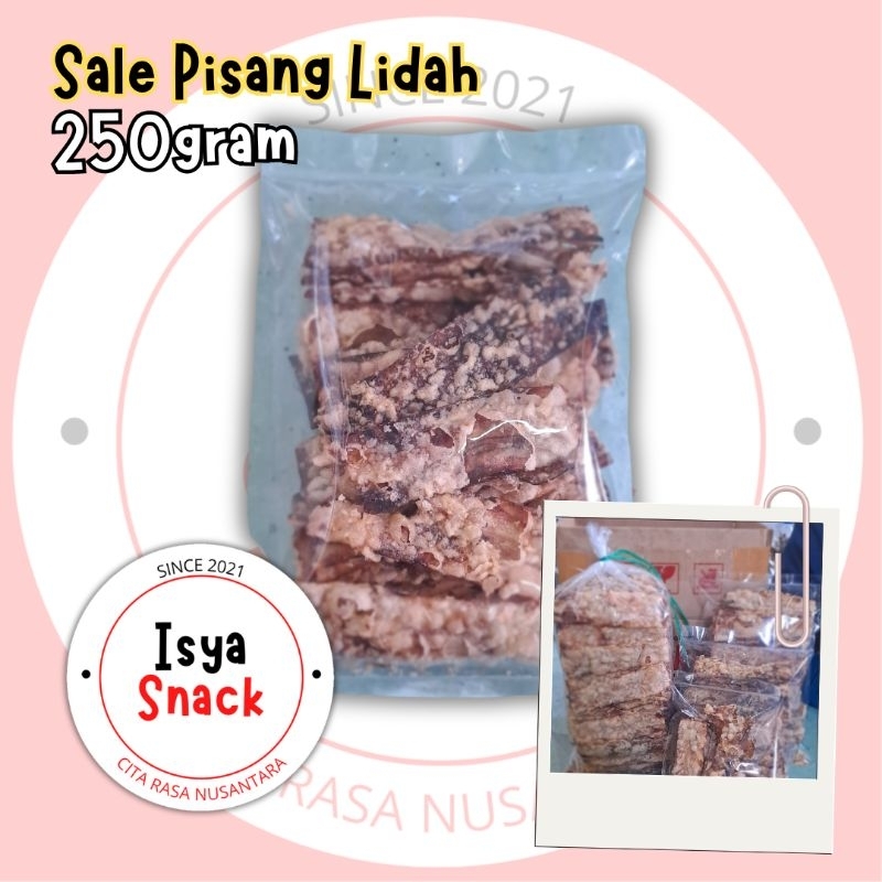 

Isya Snack - Sale Pisang Lidah isi 250gram