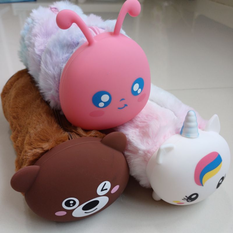 

Kotak pensil case panjang bulu lucu animal SEMUT UNICORN BEAR