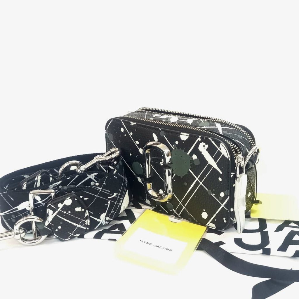 Tas Wanita MJ Mar Jaco Snapshoot Camera Crossbody Bag BLack Multi Original