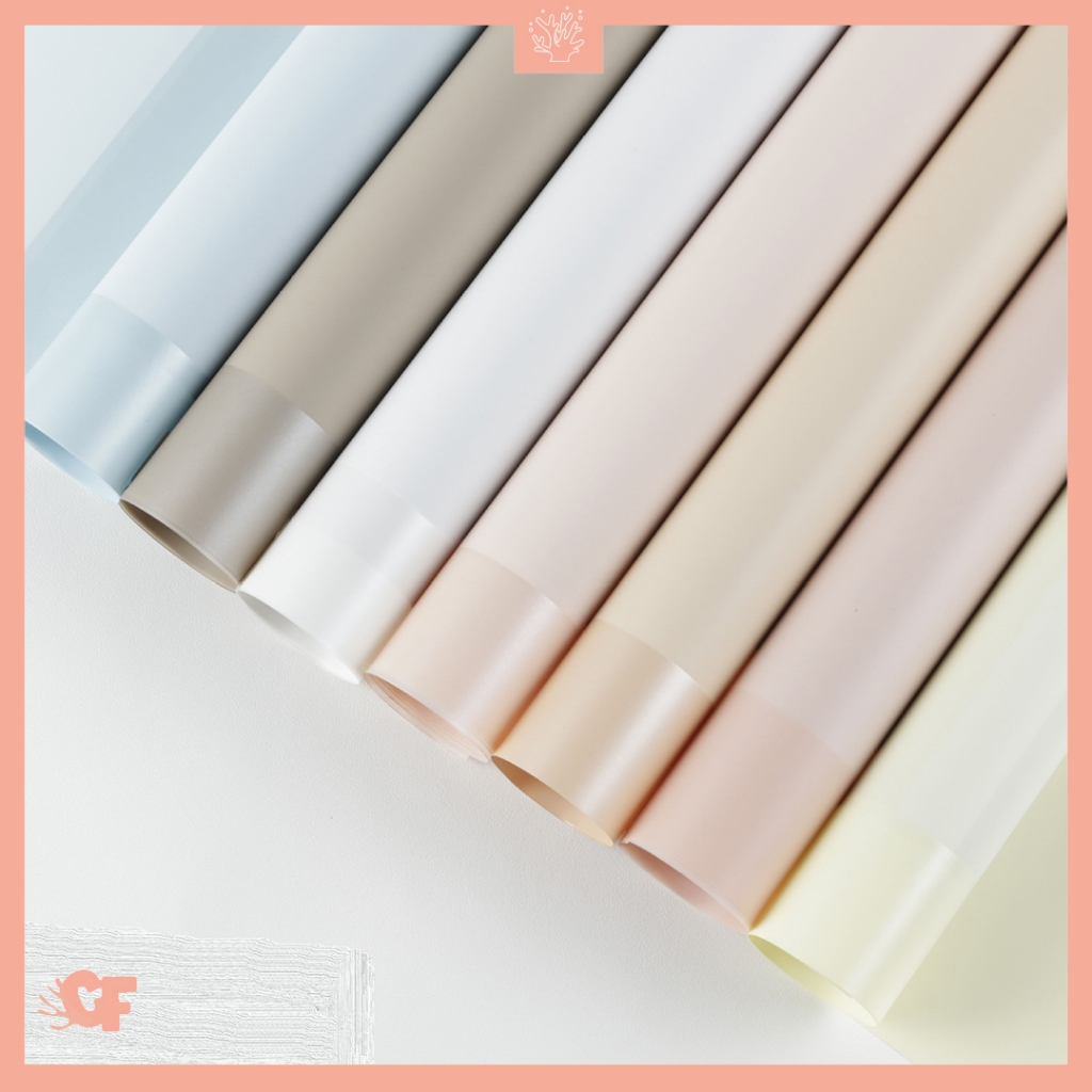 

20 LEMBAR Kertas Buket Bunga Semi Transparan Flower Wrapping Paper Buket Cellophane KB27