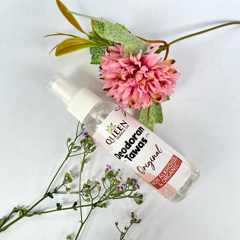 DEODORANT SPRAY TAWAS ALAMI 100% TERMURAH 100ml (MENGHILANGKAN BAU BADAN/KETIAK)