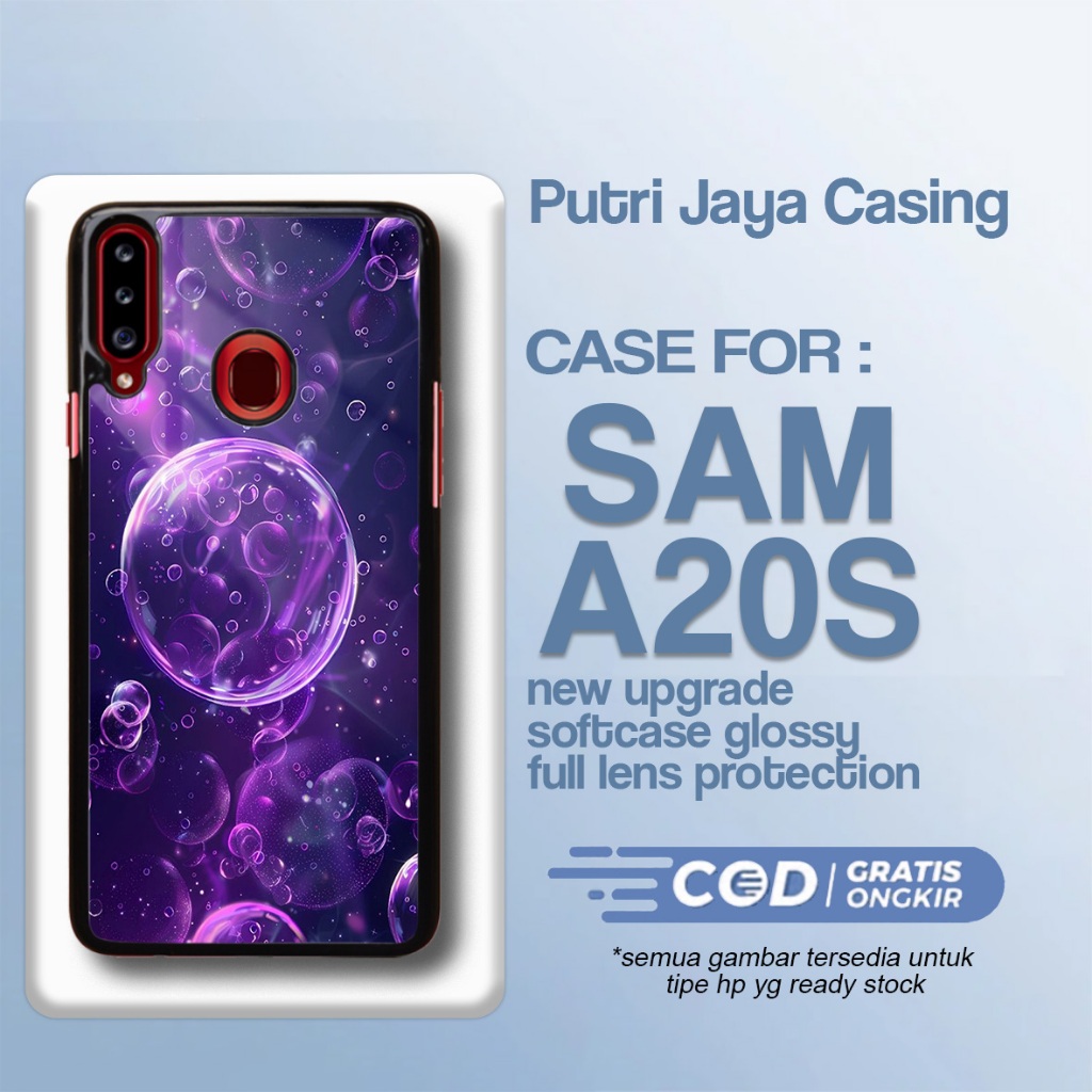 Case Samsung A20S Bubble Terlaris Hardcase Softcase Glossy Casing Samsung A20S Termurah Terbaru