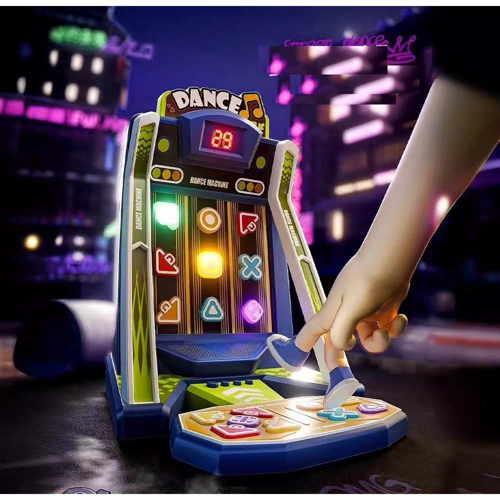 NEW 2024 KID BOY - MAINAN ANAK MUSIK STREET DANCE FINGER GAME MACHINE / ADA SCORE ANGKA LAMP WARNA W