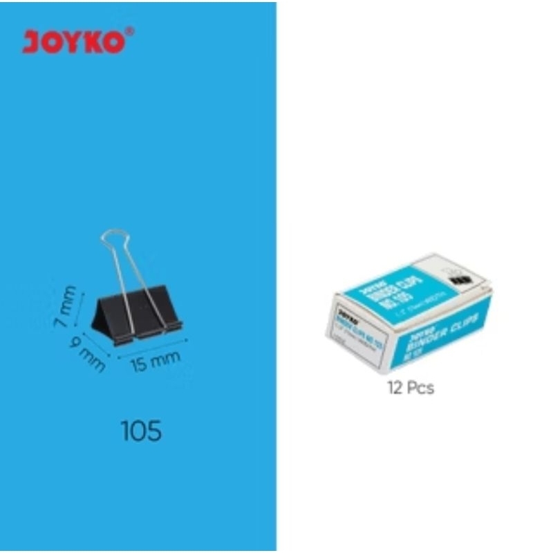 

(Gross) Binder Clip Joyko No 105,107 & 111