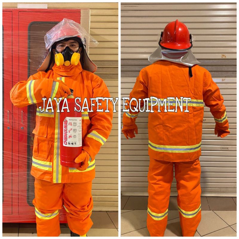 Baju Safety Pemadam Kebakaran / Full Set Pemadam Kebakaran Murah