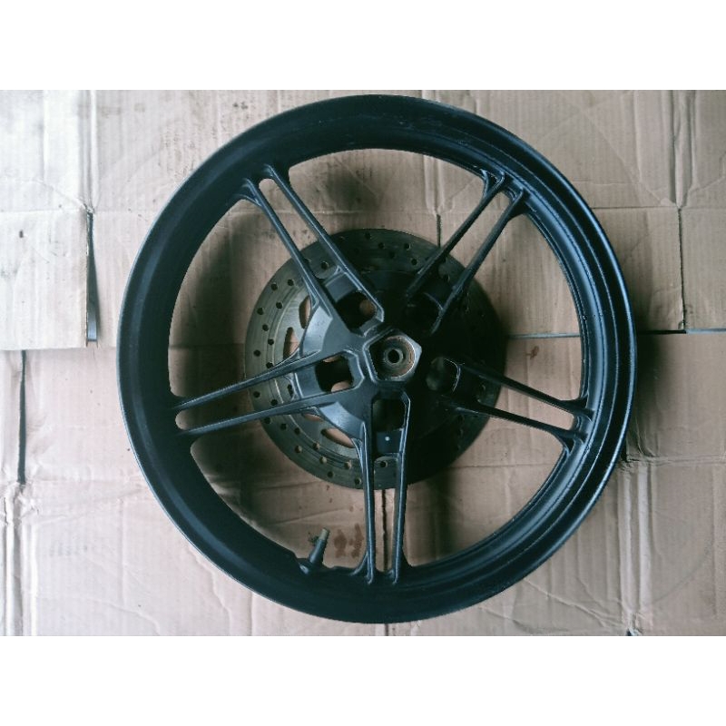 velg/pelek depan Yamaha R15 v2+piringan