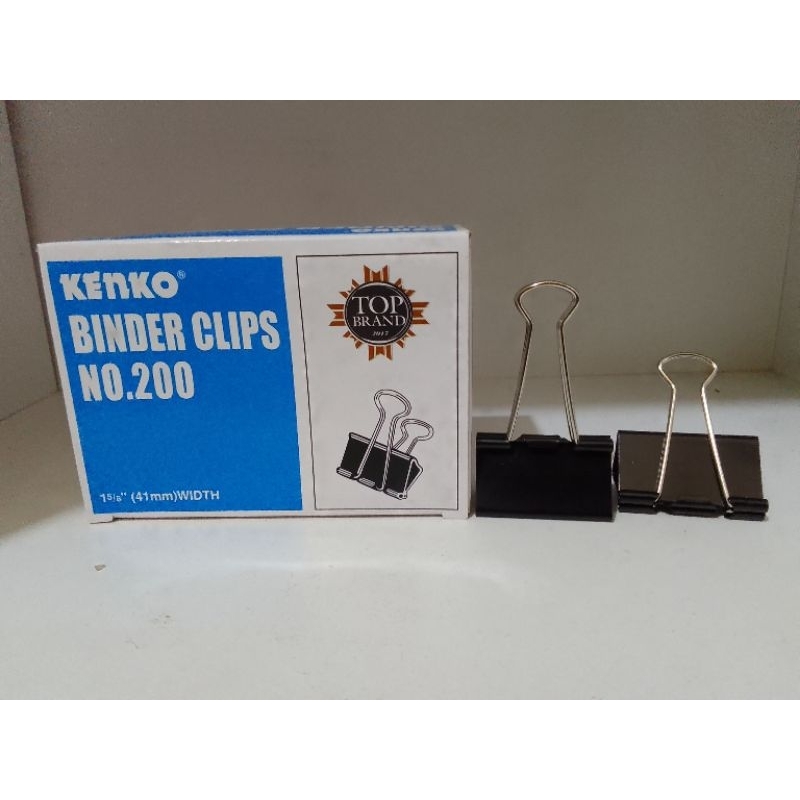 

(12 PCS) BINDER CLIP NO.200 PACK