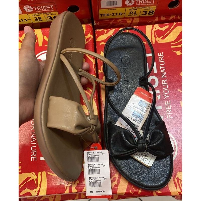 Sandal Wanita Triset Ori