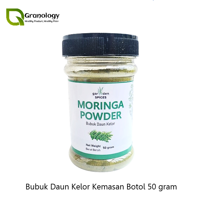 

Premium Garden Spices Bumbu Kemasan Botol - Daun Kelor Bubuk (50 gram)