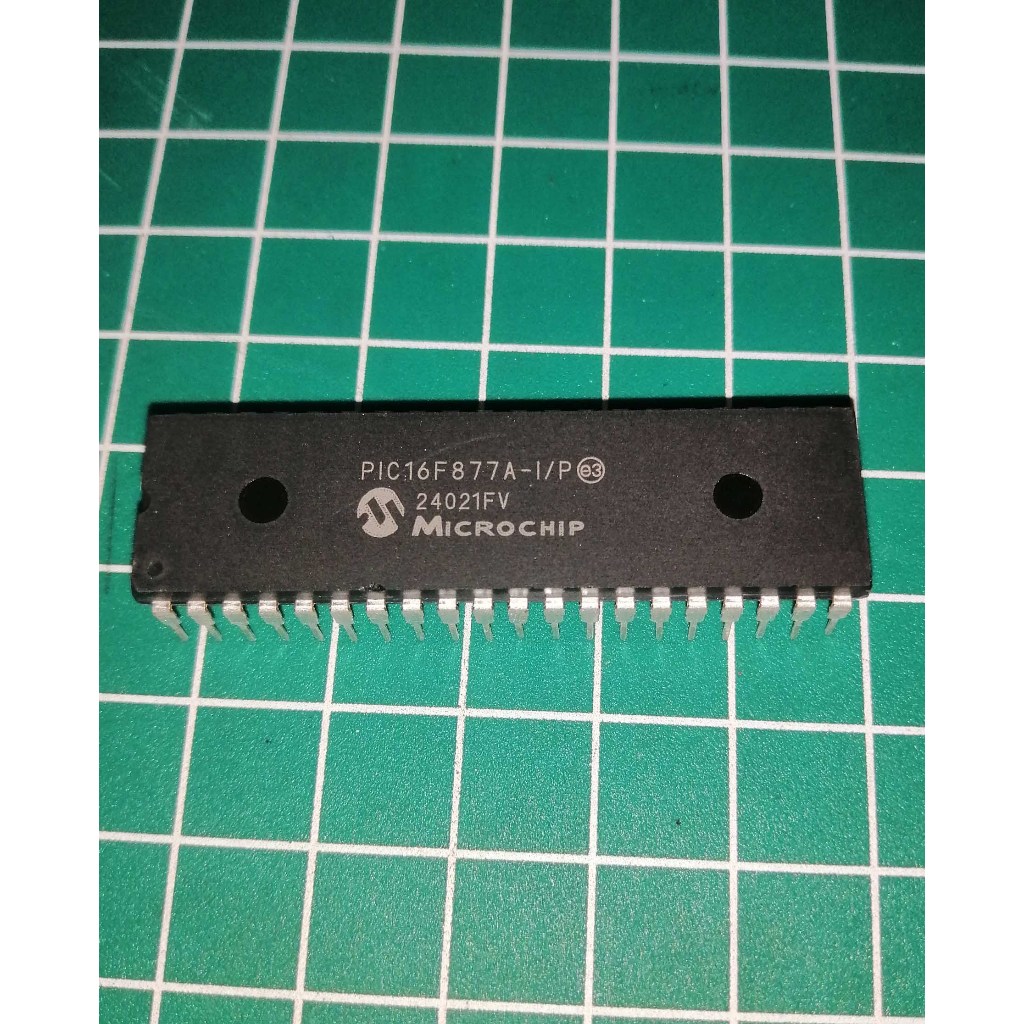 Original Microchip PIC 16F877A  PIC16F877A 20I SP  PIC16F877A  FLASH Memory Microchip