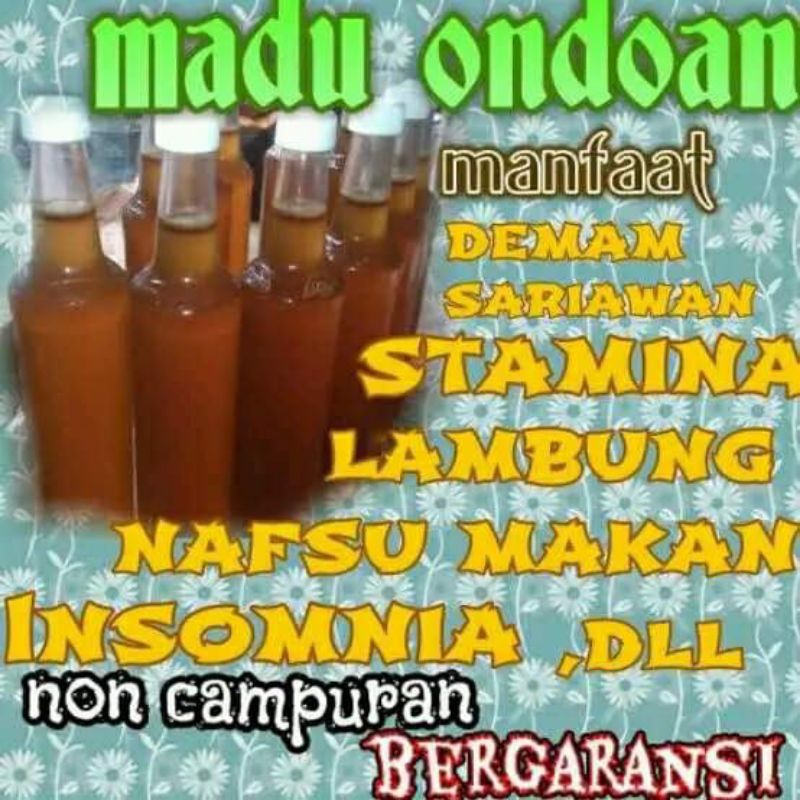 

Madu Ondoan/akasia/multiforabesar