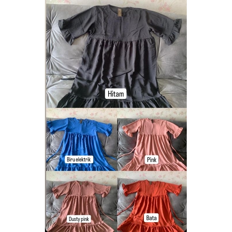 PAKET USAHA Daster crinkle Mama