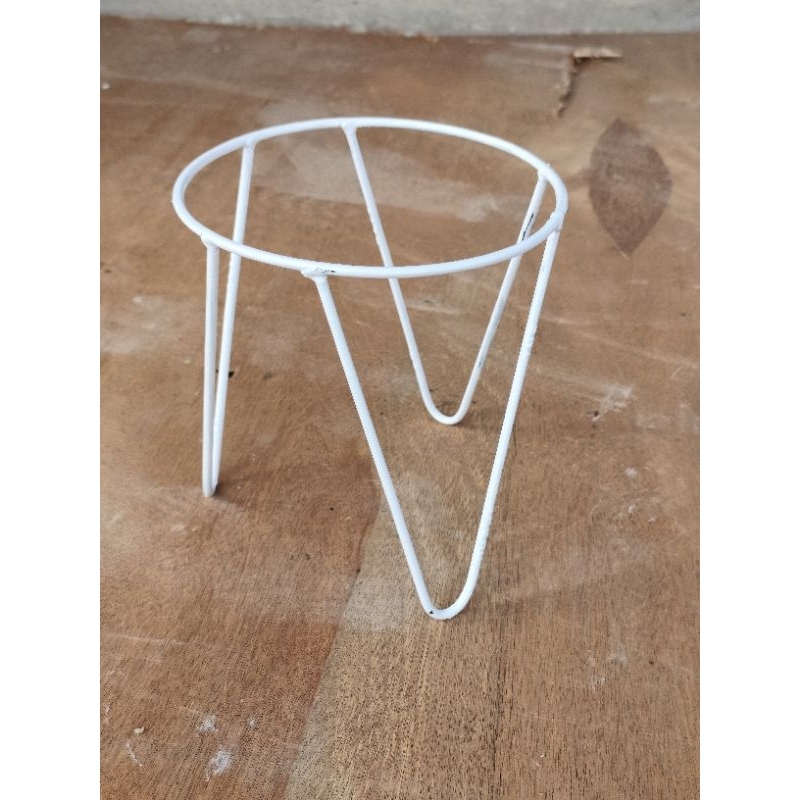 Diameter 20cm Dan 18cm/Alas Rak Pot Bunga/dudukan Rak Pot/Standing Pot/Pot Standing/Rak Bunga Besi